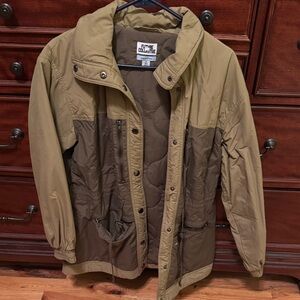 Olive Collective Women's Two-Tone Field Jacket